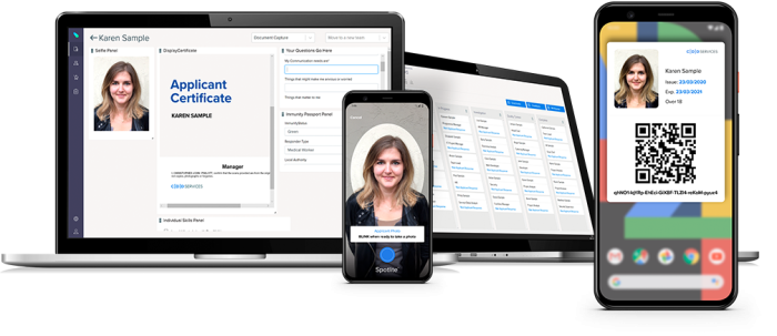 Spotlite mockup